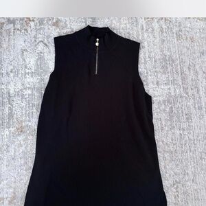 Black sleeveless vest